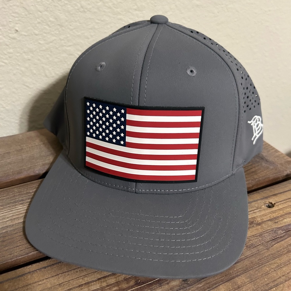Branded Bills Old Glory Flat Performance Hat